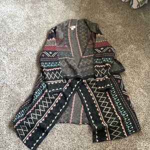Western Blanket Sweater.  XL